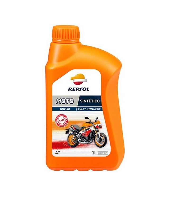 ACEITE REPSOL MOTO SINTETICO 4T 10W40 1L.